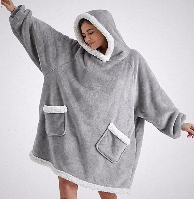 Blanket Hoodie, Wearable Blanket Hoodie as Gifts for Mom, Birthday Gifts for Wom