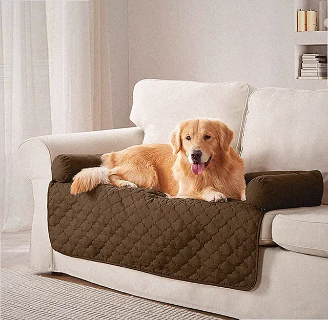 Dog Cat Pet Bed Blanket Sofa Couch Cover Quilted Furniture Protector Reversible