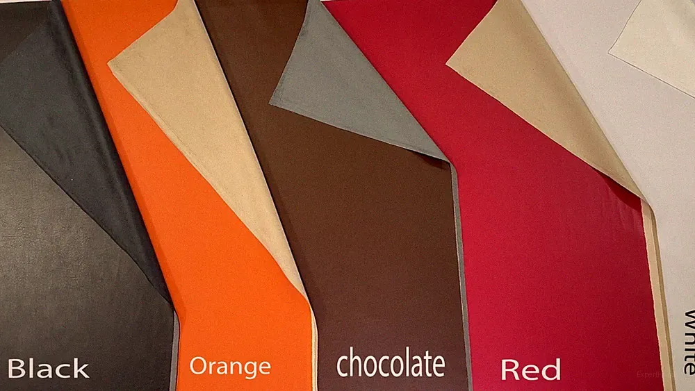DOUBLE SIDED Soft skin Faux Leather/suede Thickness 0.65mm Upholstery, DIY Craft