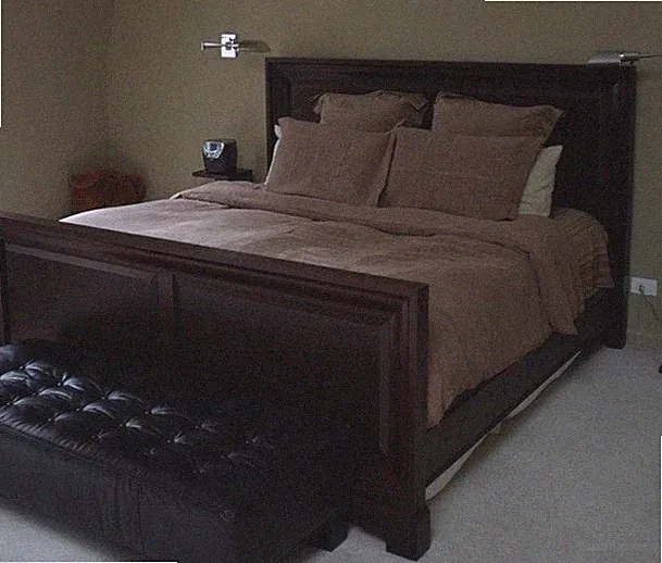 Pottery Barn King Tan Faux Suede Duvet Bedding Set 2 standard & 2 Euro Shams