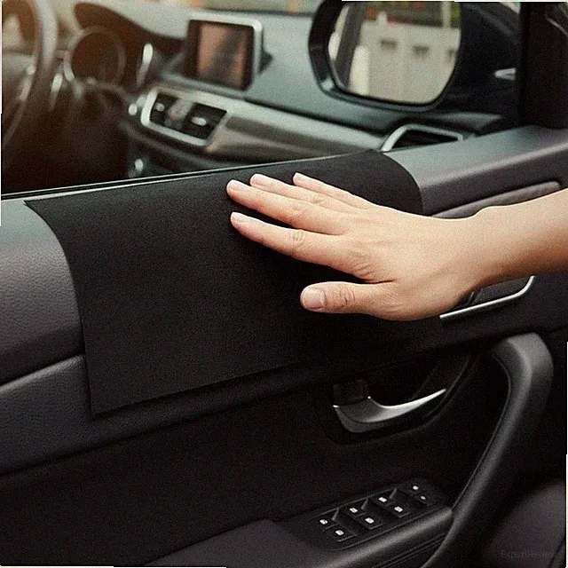 Self-Adhesive Microfiber Fabric - Suede Look for Car Interior, 39.4"x59"